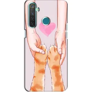 Чохол на RealMe 5 Pro з Котиками (VPrint) (Любовь до котиків)