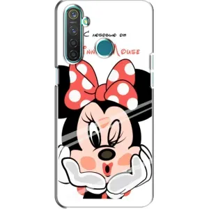 Міккі Маус чохол для Realme 5 Pro (AlphaPrint - Мультяшні) (Маус Мінні)