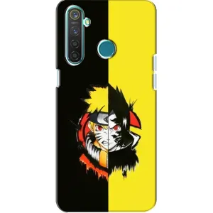 Naruto Anime Чехлы для Реалми 5 Про (AlphaPrint) (Наруто-Итачи)