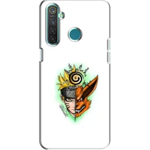 Naruto Anime Чехлы для Реалми 5 Про (AlphaPrint) (Наруто Курама)