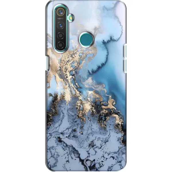 Чохол з принтом «Ніжний мрамор» для Realme 5 Pro