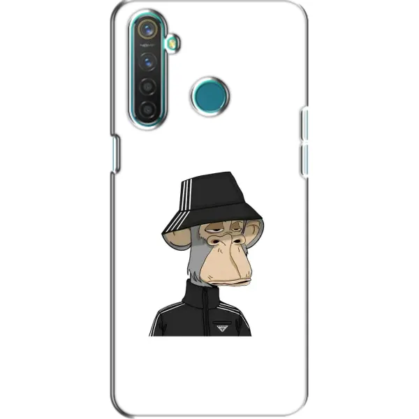 Чехол с принтом «обезьяна NFT Adidas» для Realme 5 Pro