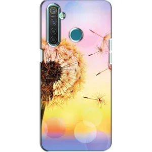 Чохол з картинкою (Стильні) RealMe 5 Pro - (AlphaPrint) (Кульбабка)