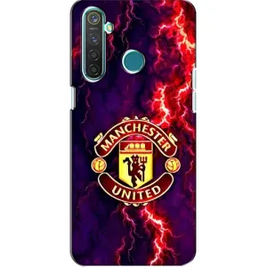 Чохол Манчестер Юнайтед для RealMe 5 Pro (AlphaPrint) (вогняний Манчестер)