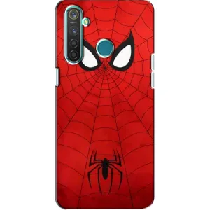 Чохол з людиною павуком для Realme 5 Pro - (AlphaPrint) (Павук (Марвел))