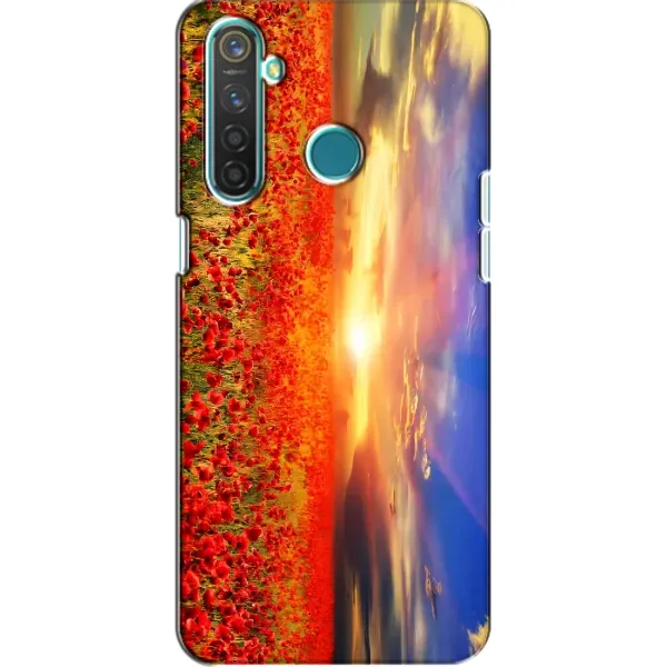 Чохол з принтом «Поле тюльпанів» для Realme 5 Pro