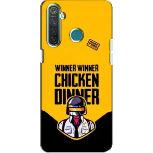 Чехол PUBG для Реалми 5 Про (AlphaPrint) (Pubg шлем)