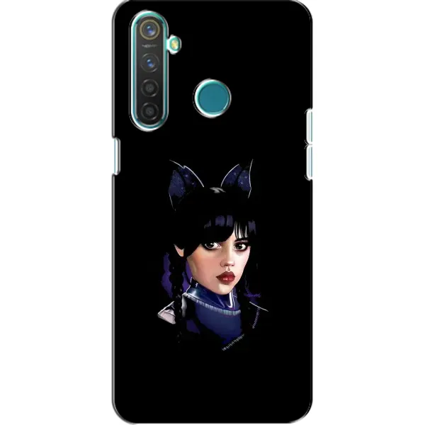 Чохол з принтом «серйозна Венздей» для Realme 5 Pro