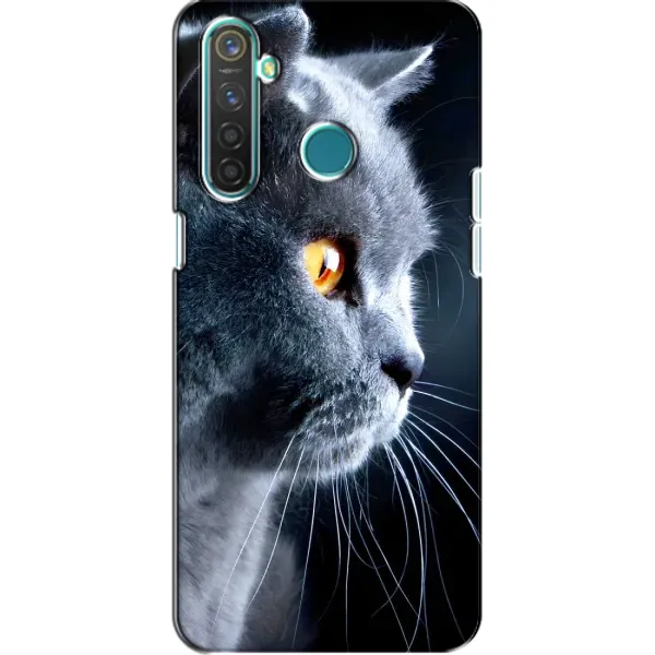 Чехол с принтом «Серый Кот» для Realme 5 Pro Чехол с принтом «Серый Кот» для Realme 5 Pro