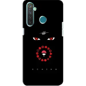 Чехлы на тему: Итачи Учиха для Realme 5 Pro (AlphaPrint) (глаза Итачи)