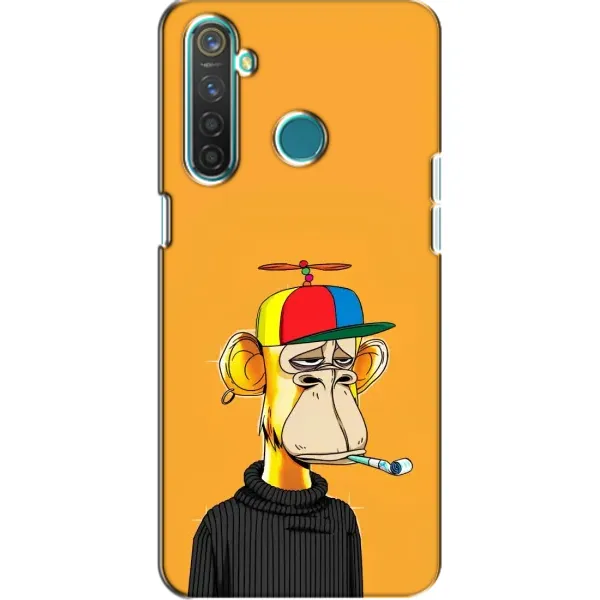 Чехол с принтом «Скучающая Обезьяна NFT» для Realme 5 Pro
