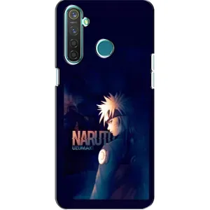 Naruto Anime Чехлы для Реалми 5 Про (AlphaPrint) (тень Наруто)