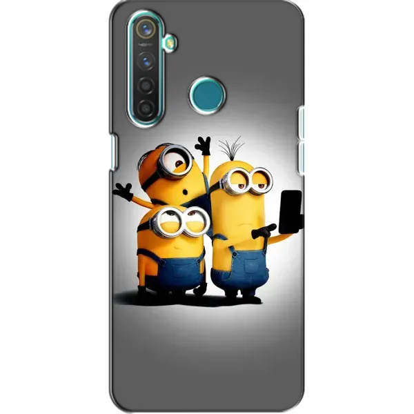 Чехол с принтом «Три миньона» для Realme 5 Pro