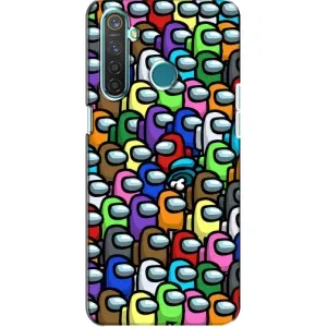 Чехол Амонг Ас для Realme 5 Pro (AlphaPrint)