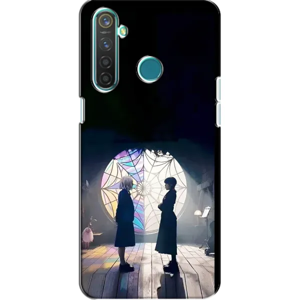 Чохол з принтом «Венздей та Інід» для Realme 5 Pro