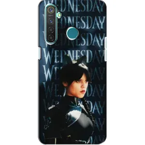 Чохол з принтом «Венздей кішка» для Realme 5 Pro