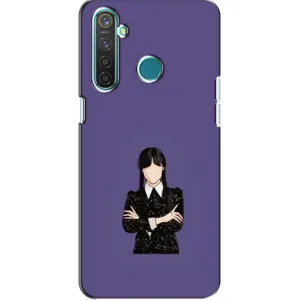 Чохол з принтом «Венздей у чорному» для Realme 5 Pro
