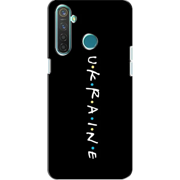 Чехол с принтом «UKRAINE» для Realme 5 Pro