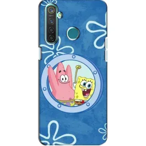 Чохол Губка Боб для RealMe 5 Pro