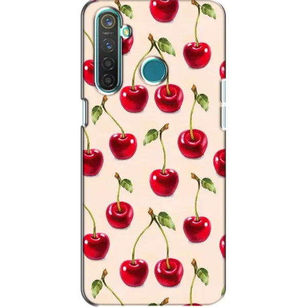 Чохол з принтом «Черешня» для Realme 5 Pro
