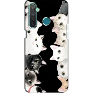 Чохол на RealMe 5 Pro з Котиками (VPrint)