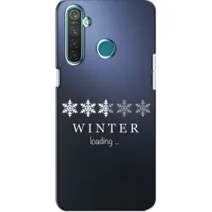 Зимні Чохли для RealMe 5 Pro - прозорий фон (Winter loading)