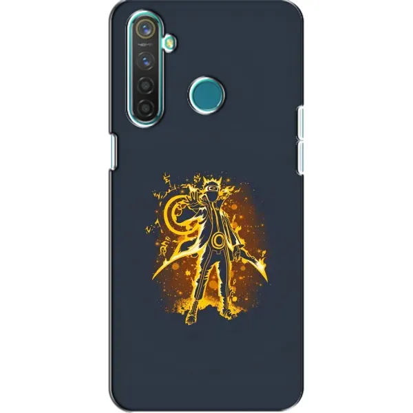 Чехол с принтом «золотой Наруто» для Realme 5 Pro