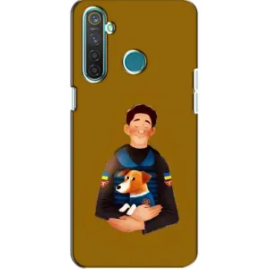 Чехлы с картинкой собаки Патрон для Realme 5 Pro (AlphaPrint) (ЗСУ Патрон)