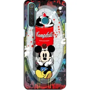 Чехол Disney Mouse Realme 5 (PREMIUMPrint) (Американский Маус)
