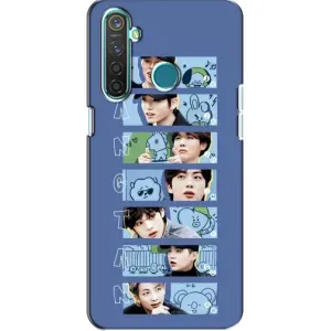Чехлы BTS для Realme 5 (AlphaPrint) (Bangtan)
