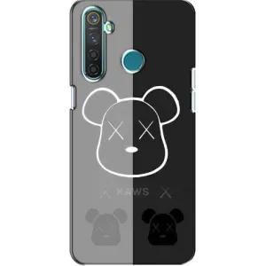 Чехлы для Realme 5 - Bearbrick Louis Vuitton (PREMIUMPrint) (БеарБрик глаза)