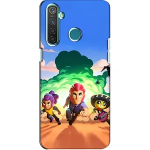 Чехол для Realme 5 Бравл Старс (VPrint) (Бравел Старс)