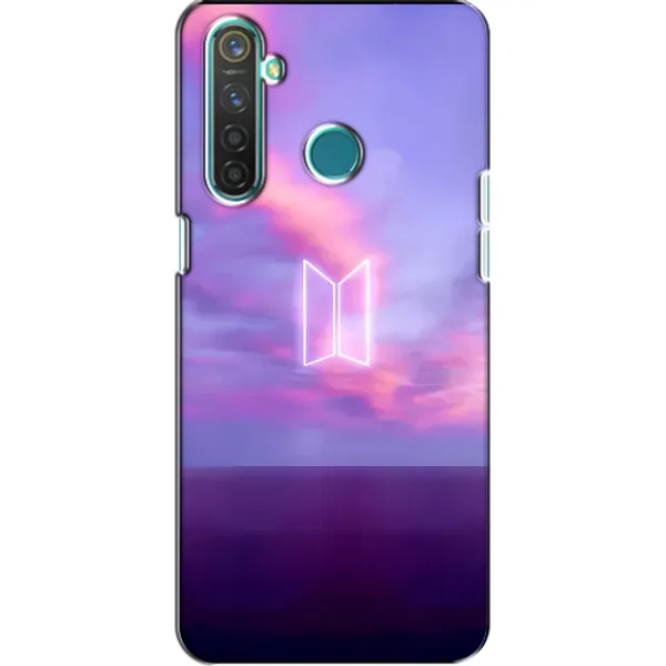 Чехол с принтом «BTS логотип» для Realme 5