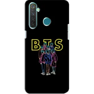 Чехлы BTS для Realme 5 (AlphaPrint) (BTS стайл)