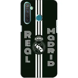 ФК Реал Мадрид чохли для Realme 5 (AlphaPrint) (чорно білий Реал)