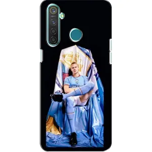 Чехлы с футболистом Ерлинг Холанд для Realme 5 (AlphaPrint) (футболист Холанн)
