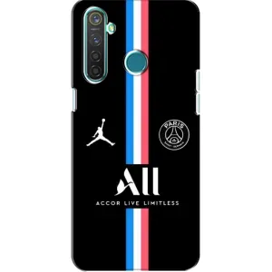 Чохли PSG для Realme 5 (AlphaPrint) (футболка ПСЖ)