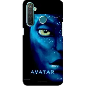 Чехлы с фильма АВАТАР для Realme 5 (AlphaPrint) (глаз Аватара)