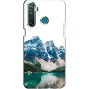 Силиконовый чехол с КАРТИНКАМИ лето для Realme 5 (AlphaPrint) (Гори)