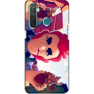 Чехол для Realme 5 Бравл Старс (VPrint) (Кольт)