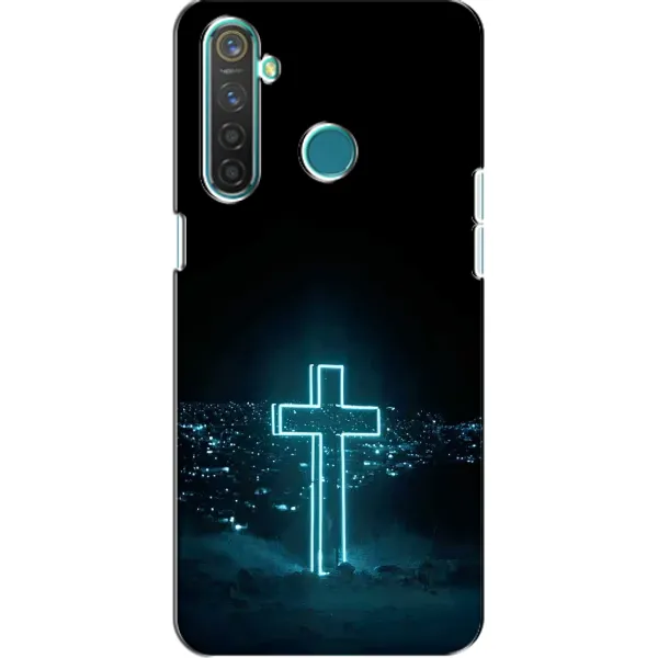 Чохол з принтом «Хрест і місто» для Realme 5