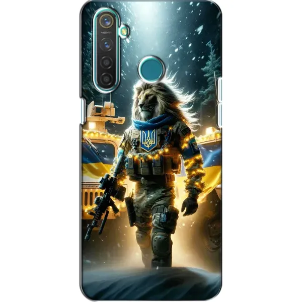 Чехол с принтом «ЛЕВ ЗСУ» для Realme 5