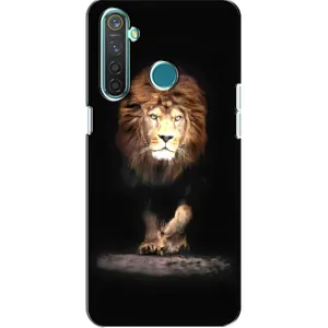 Чехол со Львом для Realme 5 (VPrint) (Лев)