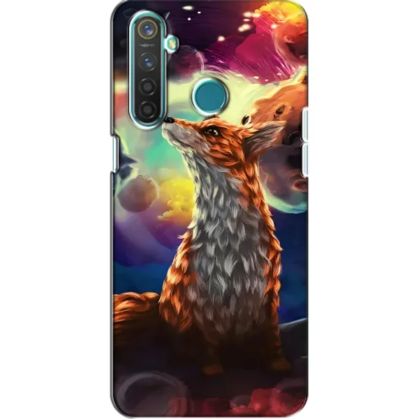Чехол с принтом «Лисица в космосе» для Realme 5