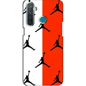 Чехлы для Realme 5 - с картинкой JORDAN (AlphaPrint) (Лого Джордан)