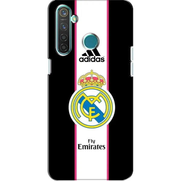 Чохол з принтом «лого Real Madrid» для Realme 5 Чохол з принтом «лого Real Madrid» для Realme 5