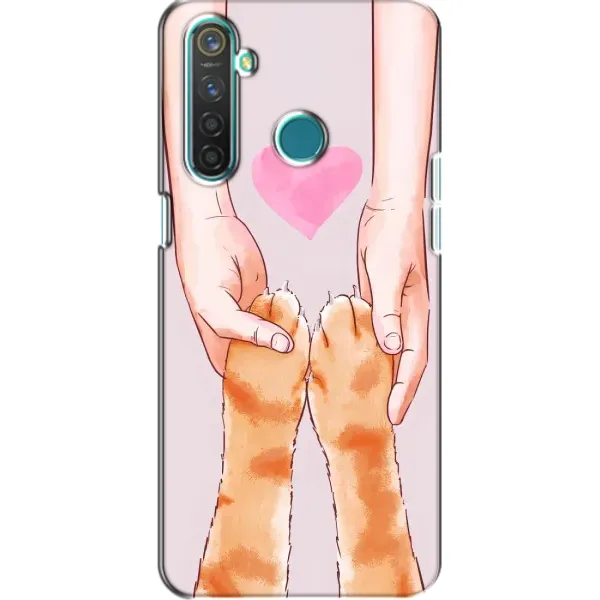Чехол с принтом «Любовь к котикам» для Realme 5