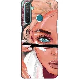 Чехол с печатью для Realme 5 - (Мода) (AlphaPrint)