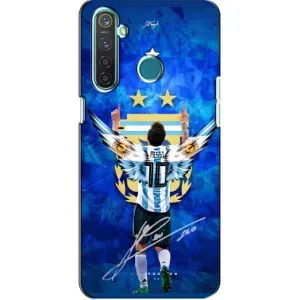 Чехлы Месси для Realme 5 (AlphaPrint) (Месси Аргентина)