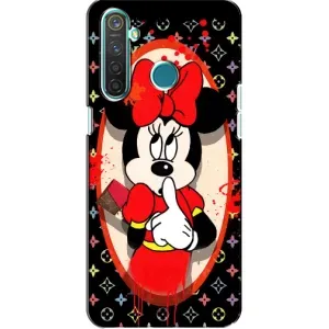 Чехол Disney Mouse Realme 5 (PREMIUMPrint) (Минни Маус ЛВ)